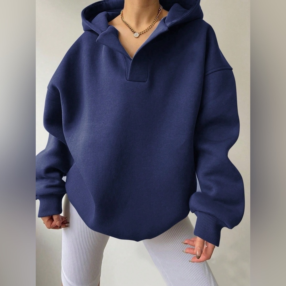 Dropped Shoulder Long Sleeve Sweatshirt